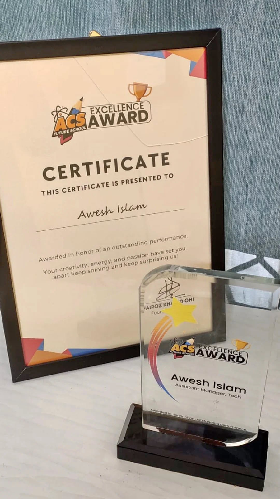 Excellence Award