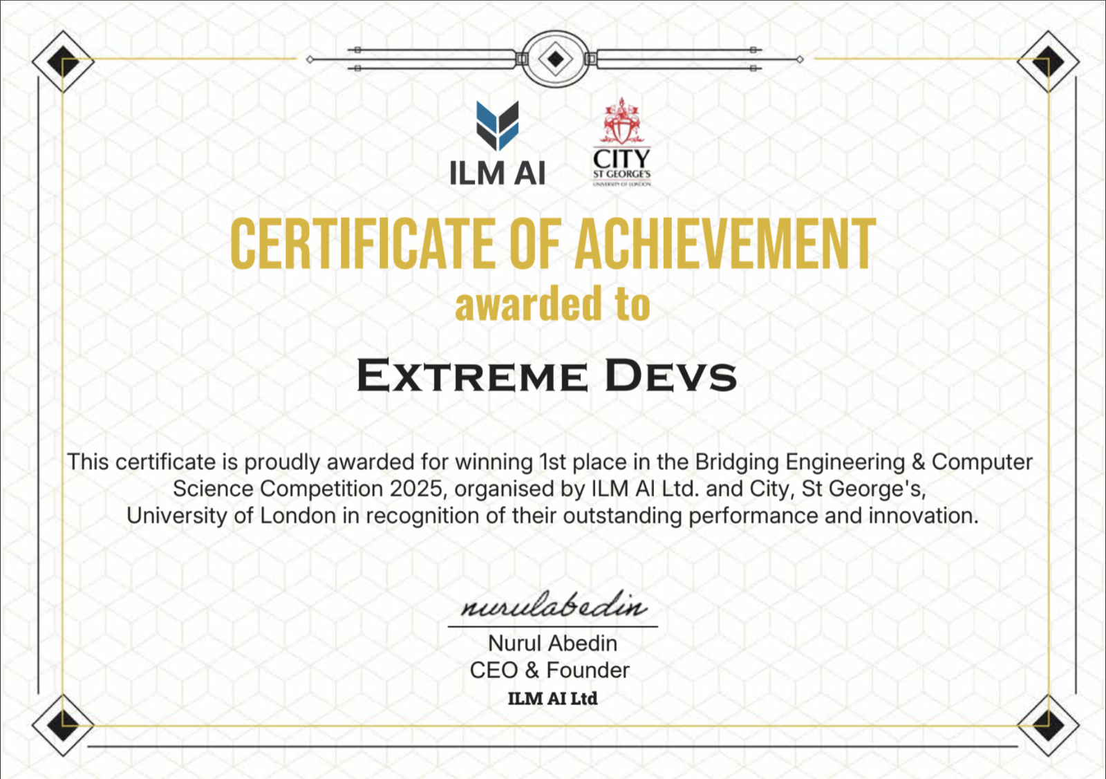 ILM AI Hackathon — Champion